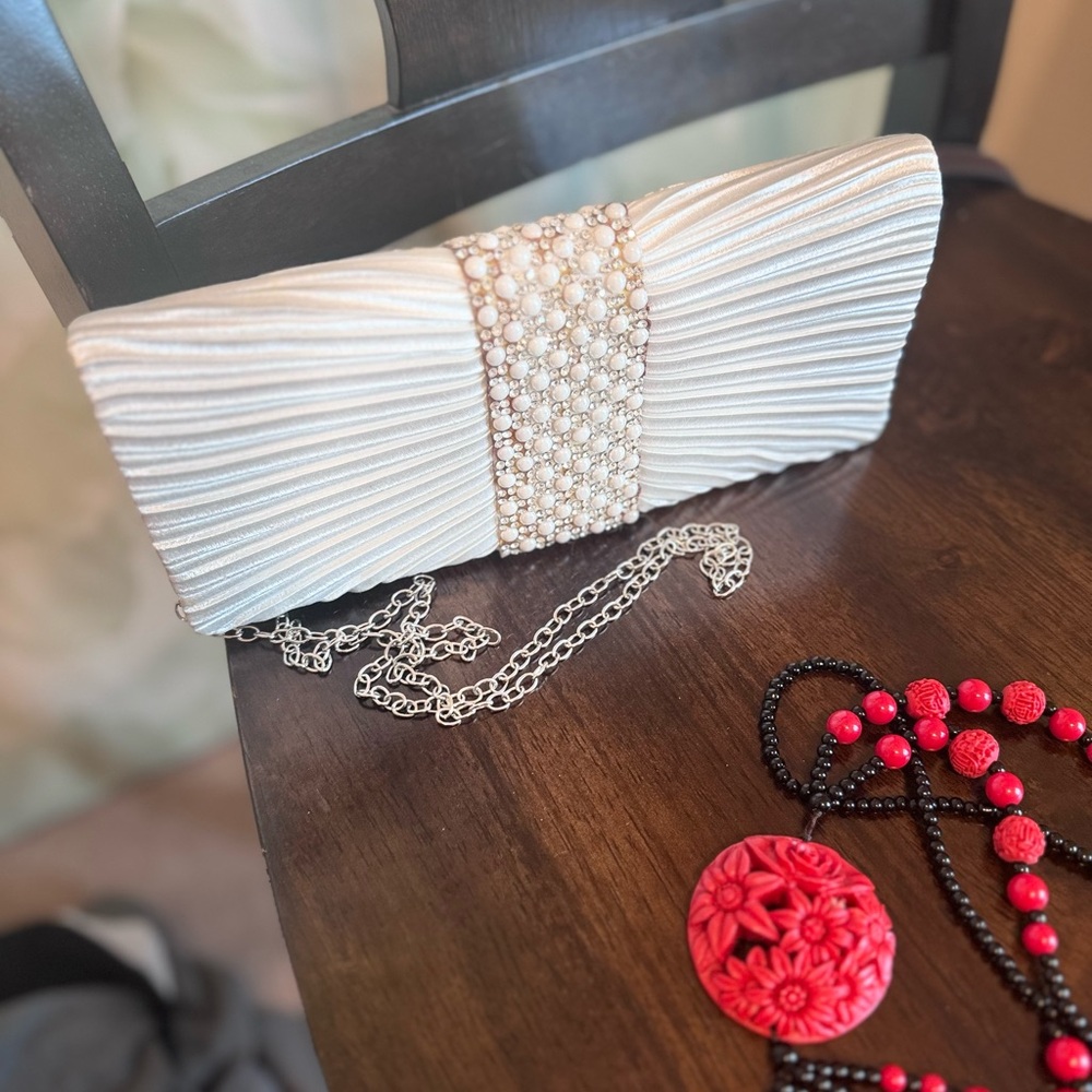 Women Clutch Purse Evening Handbag for Prom Wedding